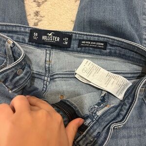 Hollister Women's Light Blue Jeggings